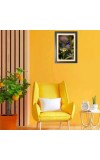 Colorful butterfly Black Photo Frame Funny Animal and Bird Cartoon Art