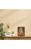 Ganesh Laminated Photo - 5x7 Inches, Divine Blessings for Home & Office and Temple Decoration