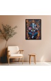 Ganesh Laminated Photo - 5x7 Inches, Divine Blessings for Home & Office and Temple Decoration