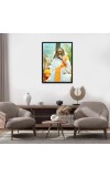 Ravi Shankar Laminated Photo - 5x7 Inches, Divine Blessings for Home & Office and Temple Decoration