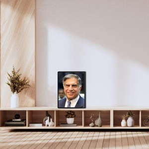 Ratan Tata Laminated Photo - 5x7 Inches, Divine Blessings for Home & Office and Temple Decoration