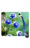 Customized Beautiful Birds Picture Sublimation Mouse Pad | 8 X 7.5 Inch | Smooth Cloth Surface | Non-Slip Rubber Base | Personalized Mousepad for Laptop & Desktop (F17280)