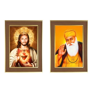 Classic Brown Wooden Photo Frame with Golden Border | Empty Picture Frame for Wall & Table Décor | Suitable for Photo, Certificate & Artwork Display | (Set of 2) (2,20x16) (22x18) Classic Brown Wooden Photo Frame with Golden Border | Empty Picture Frame for Wall & Table Décor | Suitable for Photo, Certificate & Artwork Display | (Set of 2) (2,20x16) (22x18)