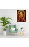 Hanuman Laminated Photo - 5x7 Inches, Divine Blessings for Home & Office and Temple Decoration