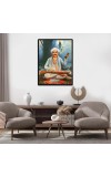 Saint Tukaram Laminated Photo - 11x13 Inches, Divine Blessings for Home & Office and Temple Decoration
