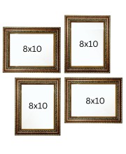 WALL PHOTO FRAME COMBO OF 4 FOR LIVING ROOM (8x10 inch)