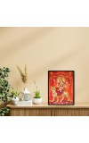 Durga Laminated Photo - 5x7 Inches, Divine Blessings for Home & Office and Temple Decoration