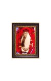 Sri Maa Sarada Devi Digital Print Photo 6.7x8.7 inches - Vibrant Religious Wall Art for Home, Office and Temple Decor.