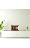 Lord vishnu and agni Photo Frame - 15x19Inches - Spiritual Artwork for Home Decor, Puja Room and Office Decoration