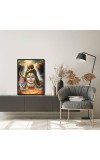 Shiva Laminated Photo - 5x7 Inches, Divine Blessings for Home & Office and Temple Decoration