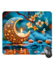 Customized Serenity of Nature Picture Sublimation Mouse Pad | 8 X 7.5 Inch | Smooth Cloth Surface | Non-Slip Rubber Base | Personalized Mousepad for Laptop & Desktop (F17101)