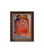 Sri Matangi Devi Digital Print Photo 6.7x8.7 inches - Vibrant Religious Wall Art for Home, Office and Temple Decor.