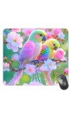 Customized Beautiful Bird Picture Sublimation Mouse Pad | 8 X 7.5 Inch | Smooth Cloth Surface | Non-Slip Rubber Base | Personalized Mousepad for Laptop & Desktop (F17278)