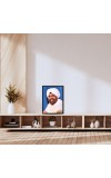 Sant Rajinder Singh Ji Maharaj Laminated Photo (11x13 Inches Without glass) Divine Blessings for Table and Walls,Home & Office and Temple Decoration