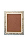 Modern Textured White & Gold Photo Frame | Elegant Decorative Picture Frame for Wall & Tabletop | Premium Display Frame for Home, Office & Art Décor