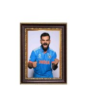Sri Virat Koholi Digital Print Photo 6.7x8.7 inches - Vibrant Religious Wall Art for Home or Office Decor.