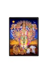 Krishna Virat Roop Avtar Mahabharat Laminated Photo - 9x11 Inches, Divine Blessings for Home & Office and Temple Decoration