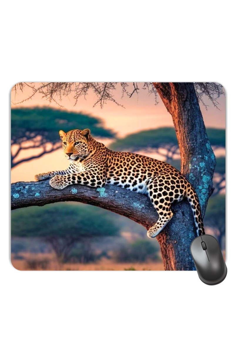 Customized Wild Tiger Picture Sublimation Mouse Pad | 8 X 7.5 Inch | Smooth Cloth Surface | Non-Slip Rubber Base | Personalized Mousepad for Laptop & Desktop (F17340)
