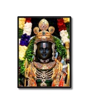 Ram Lalla Laminated Photo - 11x13 Inches, Divine Blessings for Home & Office and Temple Decoration