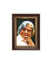Dr. A. P. J. Abdul Kalam Digital Print Photo 6.7x8.7 inches - Vibrant Religious Wall Art for Home, Office and Temple Decor.