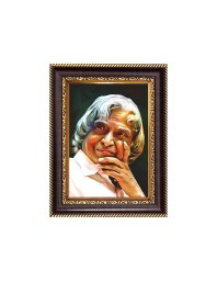 Dr. A. P. J. Abdul Kalam Digital Print Photo 6.7x8.7 inches - Vibrant Religious Wall Art for Home, Office and Temple Decor.