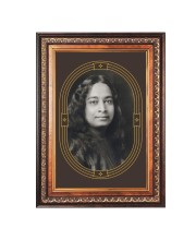 Sri Paramahansa Yogananda Color Photo 10x14 Inch - Vibrant Religious Wall Art for Home or Office Decor.