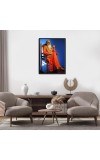 Swami Chinmayananda Laminated Photo - 5x7 Inches, Divine Blessings for Home & Office and Temple Decoration