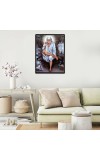 Sai Baba Laminated Photo - 5x7 Inches, Divine Blessings for Home & Office and Temple Decoration