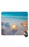 Customized Beautiful Sea View Picture Sublimation Mouse Pad | 8 X 7.5 Inch | Smooth Cloth Surface | Non-Slip Rubber Base | Personalized Mousepad for Laptop & Desktop (F17380)