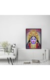 Maa Kali Laminated Photo (13x15 Inches Without glass) Divine Blessings for Table and Walls,Home & Office and Temple Decoration