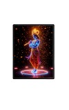 Krishna Laminated Photo - 5x7 Inches, Divine Blessings for Home & Office and Temple Decoration
