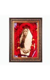 Sri Maa Sarada Devi Color Photo 10x14 Inch - Vibrant Religious Wall Art for Home or Office Decor.