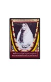Ma Sarada Laminated Photo - 7x9 Inches, Divine Blessings for Home & Office and Temple Decoration