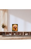 Swami Dayananda Saraswati Laminated Photo - 5x7 Inches, Divine Blessings for Home & Office and Temple Decoration