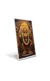 Car Desk/Table Top Goddess Kali Acrylic L-Style Photo Stand - 2.5x3.5 Inches, Compact And Stylish Spiritual Display (F6666)