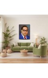 Babasaheb Dr. Bhimrao Ambedkar Laminated Photo (13x15 Inches Without glass) Divine Blessings for Table and Walls,Home & Office and Temple Decoration