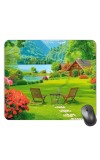 Customized Beautiful Nature View Picture Sublimation Mouse Pad | 8 X 7.5 Inch | Smooth Cloth Surface | Non-Slip Rubber Base | Personalized Mousepad for Laptop & Desktop (F17241)