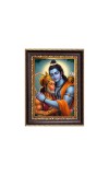 Sri Hanumanj Ji with Sri Ram Digital Print Photo 6.7x8.7 inches - Vibrant Religious Wall Art for Home or Office Decor.
