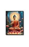 Buddha Laminated Photo - 5x7 Inches, Divine Blessings for Home & Office and Temple Decoration