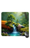 Customized Serene View Nature Picture Sublimation Mouse Pad | 8 X 7.5 Inch | Smooth Cloth Surface | Non-Slip Rubber Base | Personalized Mousepad for Laptop & Desktop (F17425)