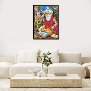 Valmiki Laminated Photo (11x13 Inches Without glass) Divine Blessings for Table and Walls,Home & Office and Temple Decoration Valmiki Laminated Photo (11x13 Inches Without glass) Divine Blessings for Table and Walls,Home & Office and Temple Decoration