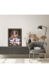 Saraswati Laminated Photo - 5x7 Inches, Divine Blessings for Home & Office and Temple Decoration