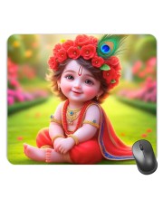 Customized Cute Baby Picture Sublimation Mouse Pad | 8 X 7.5 Inch | Smooth Cloth Surface | Non-Slip Rubber Base | Personalized Mousepad for Laptop & Desktop (F17000)