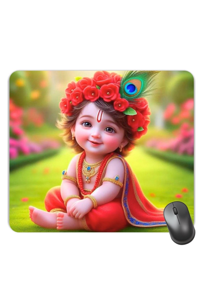 Customized Cute Baby Picture Sublimation Mouse Pad | 8 X 7.5 Inch | Smooth Cloth Surface | Non-Slip Rubber Base | Personalized Mousepad for Laptop & Desktop (F17000)