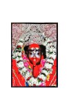 Goddess Maa Tara Photo Frame, Divine Hindu Religious Laminated Frame, Spiritual Home Decor for Pooja Room, Temple, Meditation, Traditional Indian Devi Ma Kali Photo Frame