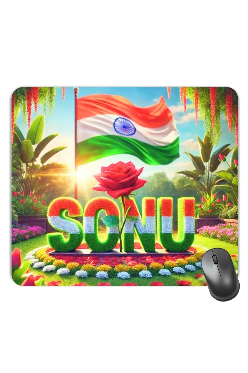 Customized Beautiful View India Picture Sublimation Mouse Pad | 8 X 7.5 Inch | Smooth Cloth Surface | Non-Slip Rubber Base | Personalized Mousepad for Laptop & Desktop (F17396)