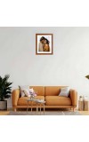 Romantic Couple Colored Photo |Elegant Wall Art for HomeDecoration |Vibrant Couple Portrait | Partners & Anniversary