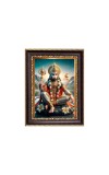 Sri Haniman Digital Print Photo 6.7x8.7 inches - Vibrant Religious Wall Art for Home or Office Decor.