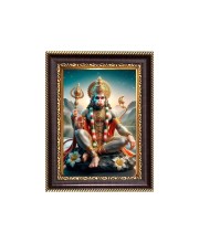 Sri Haniman Digital Print Photo 6.7x8.7 inches - Vibrant Religious Wall Art for Home or Office Decor.