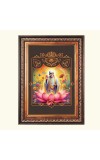 Sri Sai Baba Color Photo 10x14 Inch - Vibrant Religious Wall Art for Home or Office Decor.